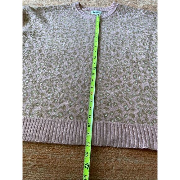 &MERCI 100% mohair animal print sweater. S - Picture 7 of 8